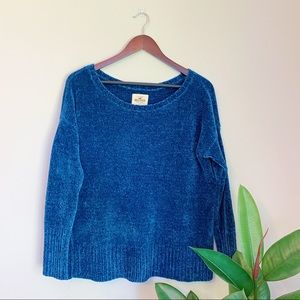 Hollister Co. velour sweater